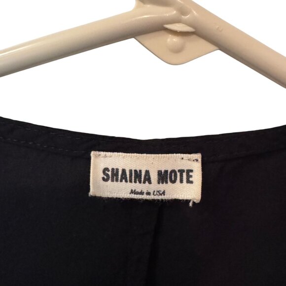 Shaina Mote black layered tank top size L - Picture 9 of 9